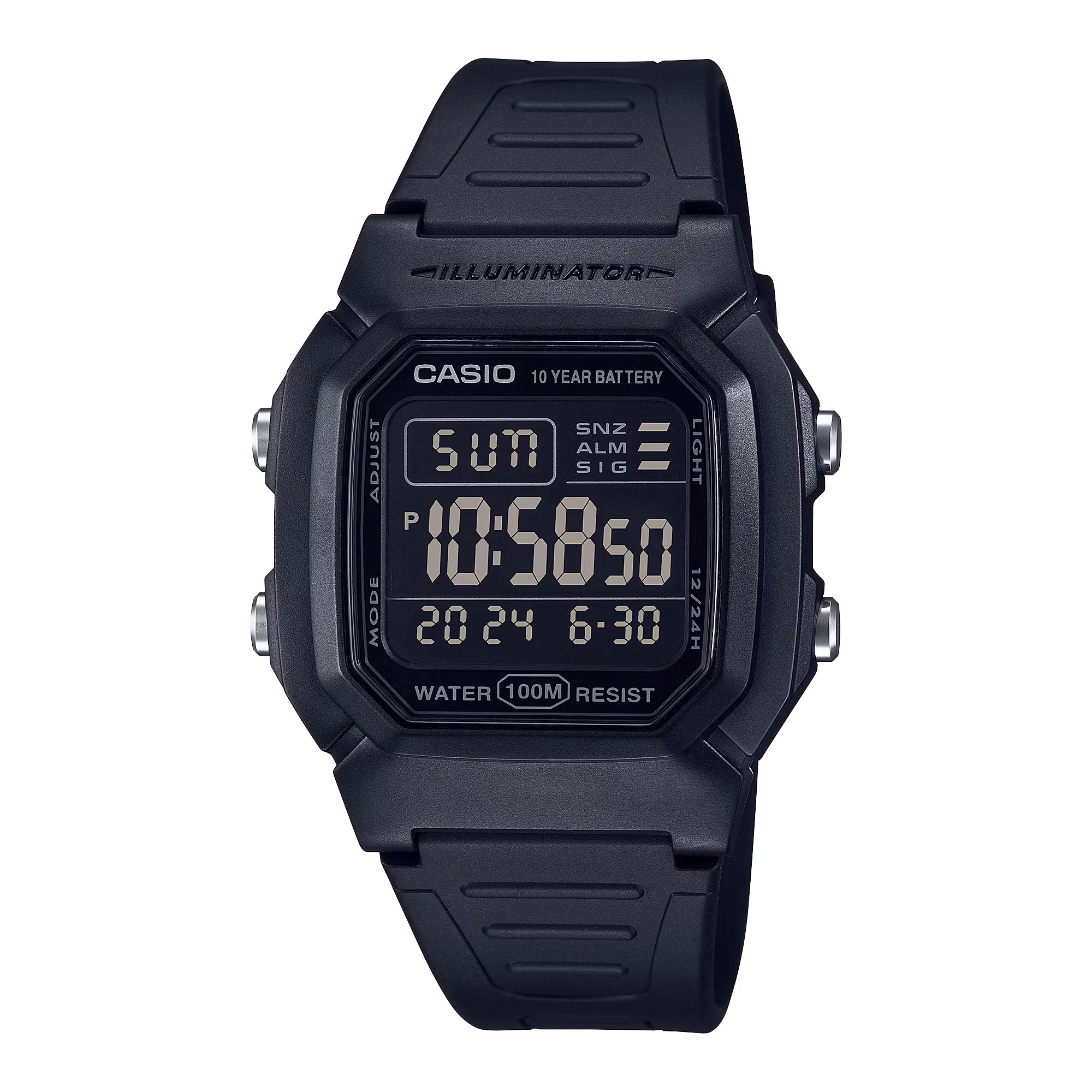 ساعت یونیسکس کاسیو مدل W800H-1BVDF