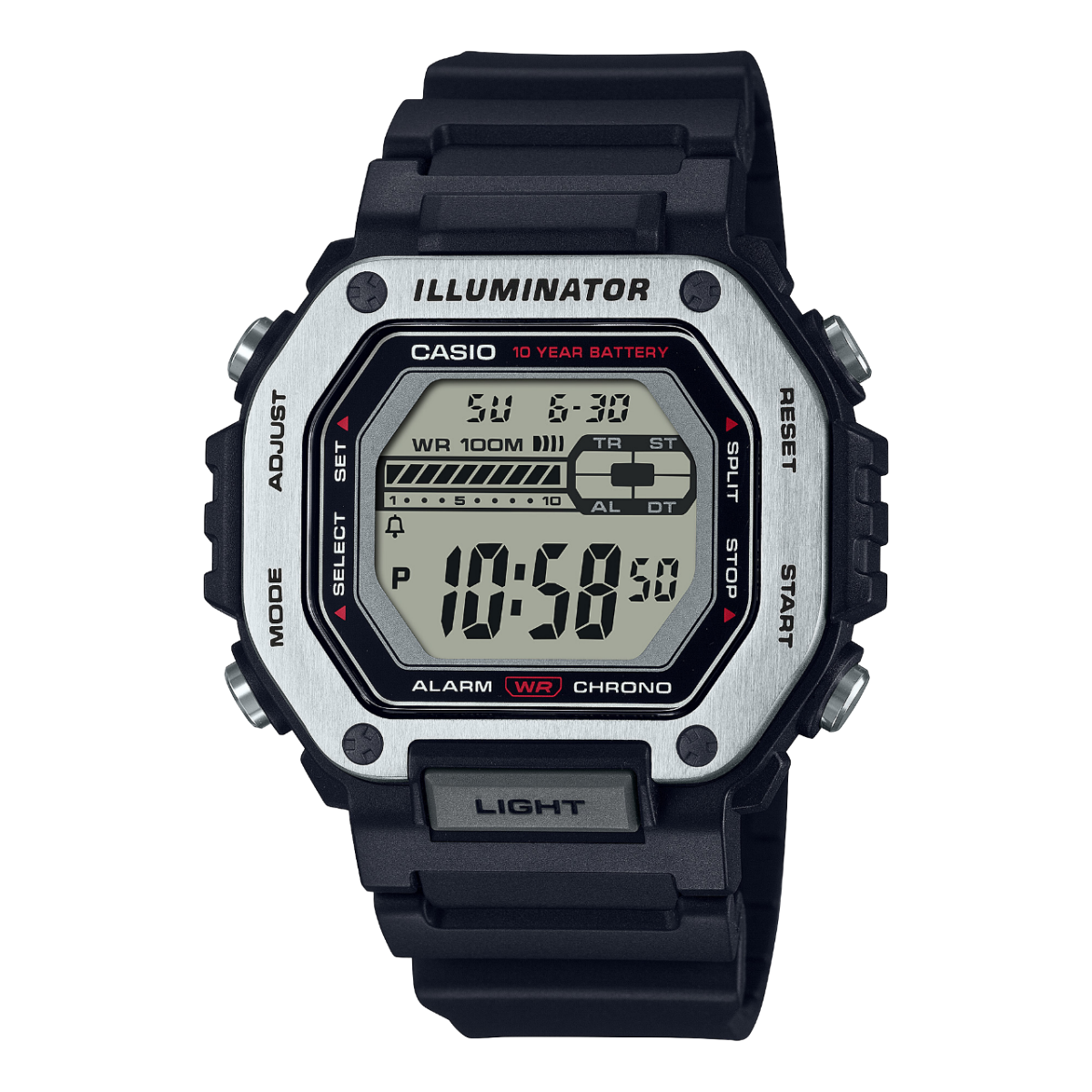 ساعت مردانه کاسیو مدل MWD-110H-۱a